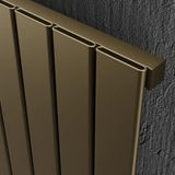Lojimax Alüminyum Dekoratif Radyatör Royal 1800 x 440 6 Dilim | Taş Desenli | Yüksek Isıl Güç | 5 Yıl Üretici Garantisi