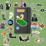 Loki Sticker Paketi/Bullet Journal Defter Çıkartma Ajanda Laptop Etiket