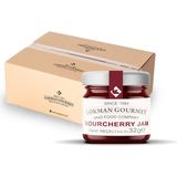 Lokman Gourmet Organik Vişne Reçeli 32 g x 50 Adet – Tek Porsiyon Cam Kavanoz – Otel & Catering - 1,5 kg