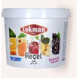 Lokman Gül Reçeli Kova 5 kg