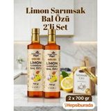 Lokman Hekim Hayat 2 x 700 gr Bal Özlü Limon Sarımsak Zencefil Özü Sarımsak Çayı Hediyesiyle - 1,5 kg