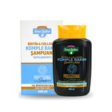 Lokman Sena Sultan Biotin & Collagen Komple Bakım Şampuanı (Dökülme Karşıtı) Saçınızı Besler ve Canlandırır 400 ml