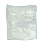 LokmanAvm Ekonomik Mini Boy 30X20 cm İnce Beyaz 250 Adet 1 Paket Atlet Hışır Poşet