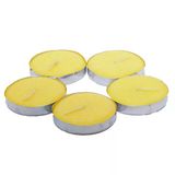 Lokmanavm Ksmart Tea Lights Sarı Mum 5 Li 1 Paket