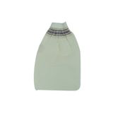 LokmanAvm Lastikli Eldiven Beyaz 15x25 cm İpek Sırt ve Vücut Kesesi