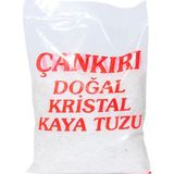 LokmanAVM Lokman Avm Granül Doğal Kristal Kaya Tuzu Çankırı 1 kg Sofralar İçin Doğal Tuz