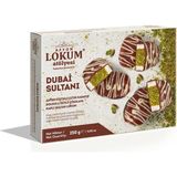Lokum Atölyesi 250 gr Dubai Sultanı Antep Fıstıklı Çıtır Kadayıf Dolgulu Sütlü Çikolata Kaplı Sultan Lokum