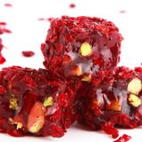 Lokum Atölyesi 500 gr Gül Yaprağı Kaplı Antep Fıstıklı Lokum