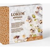 Lokum Atölyesi Sultan Antep Fıstıklı & Kakaolu Fındıklı Duble Kavrulmuş Lokum 120g - 120 gr