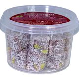 Lokumani Hindistan Cevizi Kaplı Çifte Kavrulmuş Duble Antep Fıstıklı Narlı Lokum 150 gr