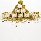 Lokumcu Mehmet Efendi (1 kg) File Fıstıklı, Vanilyalı Fıstıklı Kesme Fitil Lokum