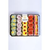 Lokumcu Mehmet Efendi 1000 gr Şeffaf Paketli Meyve Aromalı Lokum 1 kg