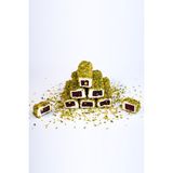 Lokumcu Mehmet Efendi Pirinç Antep Fıstıklı Vanilyalı Narlı Antep Fıstıklı Sarma Lokum 1 kg