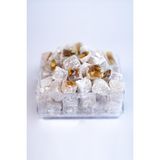 Lokumcu Mehmet Efendi Pudralı Çifte Kavrulmuş Antep Fıstıklı Lokum 500 gr