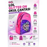 Lol Glitter On Sırt Çantası LLÇAN20456 – 2 Bölmeli L.O.L Okul Çantası