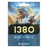 Lol League Of Legends Rp Tr Riot Points 1380 Rp Tr