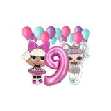 Lol Surprise Balon Seti Lol Bebek 9 Yaş Balon Seti Lol Doğum Günü Parti Seti