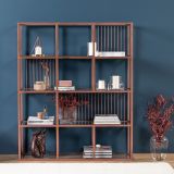 Lola Rose Small Metal Kitaplık, Kırmızı