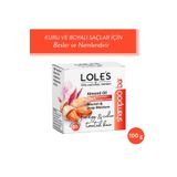 Lole's Katı Şampuan Ve Saç Kremi, Badem Yağı, Kuru Ve Boyalı Saçlar Için, Nemlendirici, %99 Doğal, 100g
