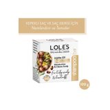 Lole's Katı Şampuan Ve Saç Kremi, Kaşıntılı Ve Kepekli Saç Derisi Için Jojoba Yağı, %99 Doğal, 100g