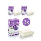 Lole's PREMIUM BİTKİSEL LAVANTA SABUNU 3X100 GR