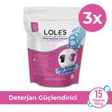 Lole's Toz Leke Çıkarıcı, Çamaşırlar Için, 3 X 750g, Bebek Için Güvenli, Klor Ve Çamaşır Suyu Içermez - 750 gr