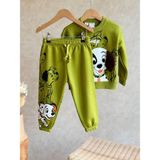 Lolipop Kids Store Erkek Çocuk 101 Dalmayians Sallanan Kulaklı Eşofman Takımı - 4 - 5 Yaş - Yeşil