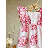 Lolipop Kids Store Kız Çocuk Güllü Elbise - 3 - 4 Yaş - Çok Renkli