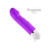 Lolita Shop Anal Ve Vajina 18 Cm G Noktası Uyarıcılı Güçlü Titreşimli Soft Silikon Dokuda Orgazm Zevk Vibratör