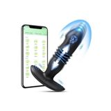 Lolita Shop App Telefon Kontrollü Vajina ve Anal Ileri Geri Hareketli Şarjlı G-Spot Giyilebilen Vibratör