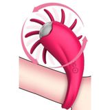 Lolita Shop Dil Atabilen Klitoris Uyarıcılı USB Şarjlı 10 Farklı Titreşim ve Dönme Modu Teknolojik Penis Halkası