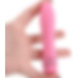 Lolita Shop Kenarları Taşlı Pürüzsüz Dokuda Güçlü Titreşimli Klitoris Uyarıcılı Anal ve Vajinal Vibratör