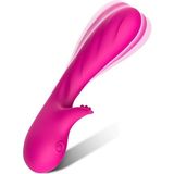 Lolita Shop Soft Silikon Doku Tırtıklı Klitoris Uyarıcı G Noktası 9 Mod Titreşimli Şarjlı Rabbit Vibratör