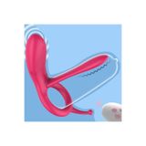 Lolita Shop Soft Silikon Uzaktan Kumandalı Şarjlı 10 Farklı Titreşimli Klitoris G-Spot Anal Orgazm Penis Halkası