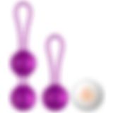 Lolita Shop Uzaktan Kumandalı USB Şarjlı Silikon Kegel Vajina Topları Orgazm Vibratör Zevk Topu Seti