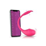 Lolita Shop Yeni Nesil Mobil Uygulama Telefon Uyumlu USB Şarjlı Giyilebilen Lüx Teknolojik Bluetooth Vibratör