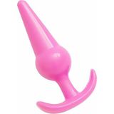 Lolita Shop Yumuşak Esnek Jel Dokuda Anal Boğumlu Alıştırıcı Açıcı Genişletici Anal Plug ve Tıkaç