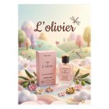 L'Olivier Doğal İçerikli Kız Çocuk Parfümü 50 ml – Vegan & Hipoalerjenik & Hafif ve Çiçeksi Koku