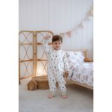 Lollie Baby&Kids 1.5 Tog Bebek Çocuk Uyku Tulumu ,%100 Pamuk - Party Şapkaları - Ekru - 6 - 12 Ay