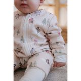 Lollie Baby&Kids 1.5 Tog Bebek Çocuk Uyku Tulumu ,%100 Pamuk - Penguenler - Bej - 6 - 12 Ay