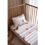 Lollie Baby&Kids Tek Kişilik Bebek Ve Çocuk Lastikli Çarşaf Seti (90X190 CM), 100% Pamuk - Space