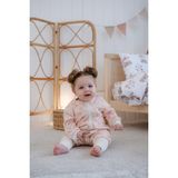 Lollie Baby&Kids Unicorn Desenli 1.5 Tog Bebek Uyku Tulumu %100 Pamuk Pembe Nefes Alabilir - 3 - 4 Yaş