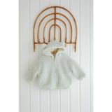 Lollie Teddy Peluş Çocuk Bebek Mont - Mint - 4 - 5 Yaş