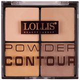 Lollis 4'lü Pudra Kontur Paleti - 004 tüm cilt tonları