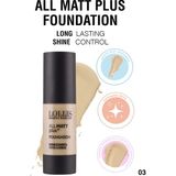 Lollis All Mat Plus Fondöten 03 / All Mat Plus Foundation 03 - 003