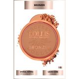 Lollis Bronzlaştırıcı 01 Doğal Güneş Öpücüğü Etkisiyle Uzun Süre Kalıcı 4 Renkli Bronzer