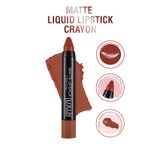 Lollis Crayon 08 Matte Lipstick Mat Dudak Kalemi
