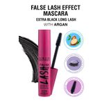 Lollis False Lash Effect Maskara Takma Kirpik Etkili Argan Yağı İçerikli Siyah Mascara