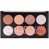 Lollıs LP-554 Ultra Pro Glow 8 Renk Hıghlıghter Paleti 01
