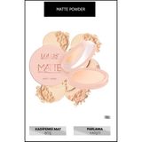 Lollis Matte Powder 01 Renk Tonu ile Kadifemsi Mat Bitiriş ve Uzun Süre Kalıcı Nemlendirme
